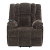 Pacay - Power Recliner With Lift, Heating & Massage - Brown Chenille