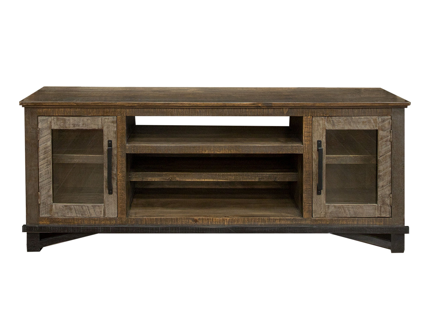 Loft Brown - TV Stand / Wall Unit - Two Tone Gray / Brown