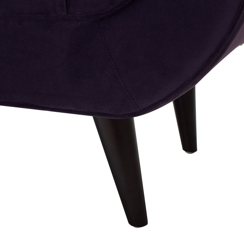 Alma - Tufted Flared Arm Entryway Bench