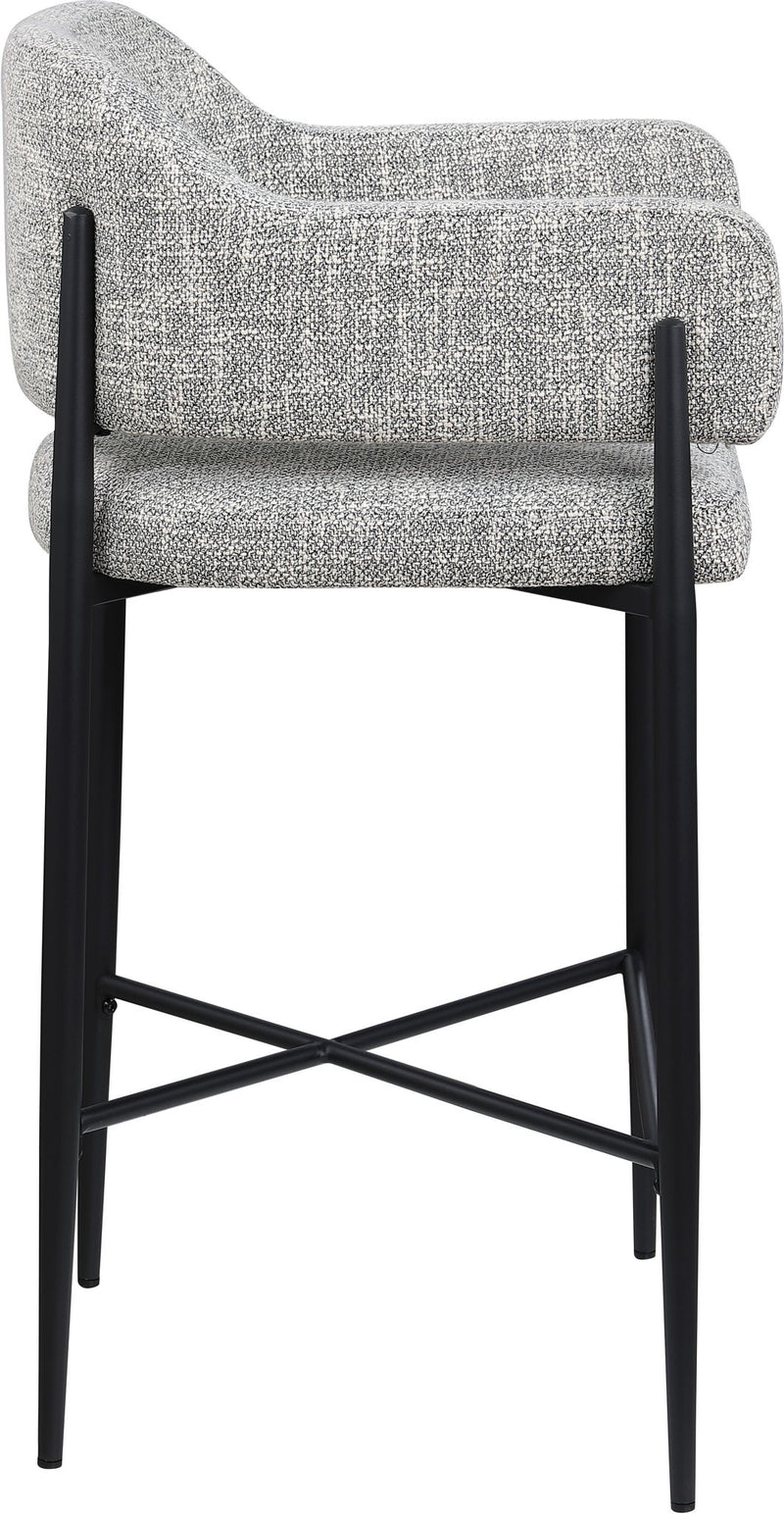 Dame - Fabric Upholstered Counter Stool (Set of 2)