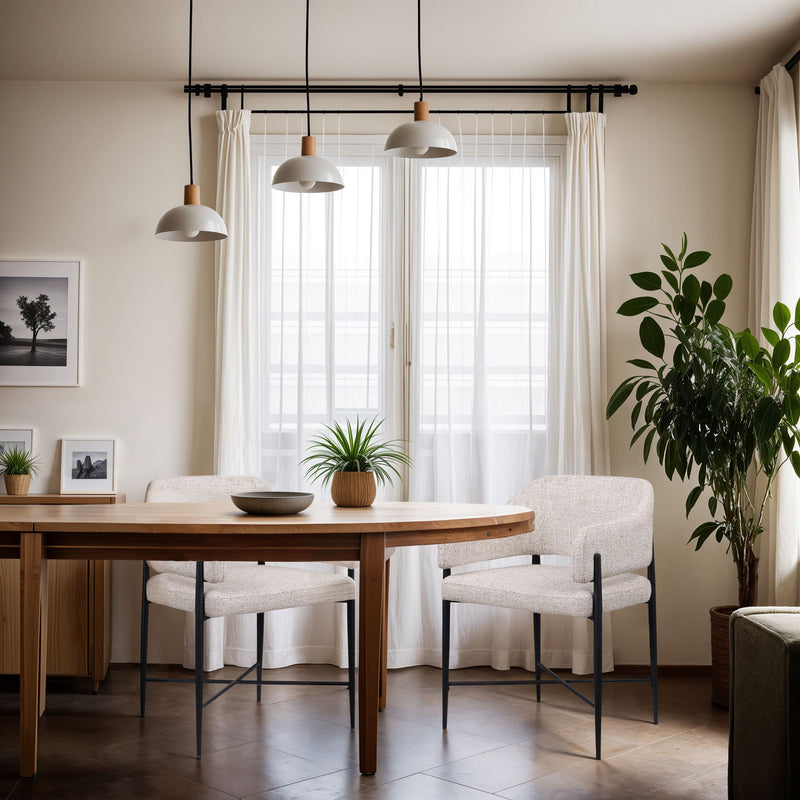 Dame - Fabric Upholstered Dining Chair (Set of 2)