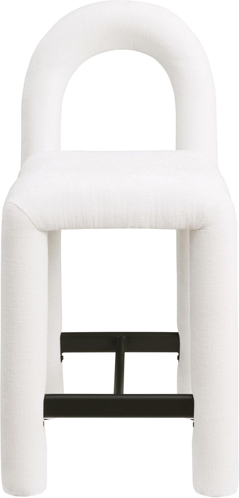 Amari - Chenille Fabric Stool