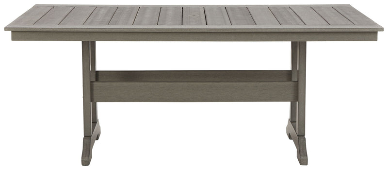 Visola - 7 Pc. - Dining Set with 6 Chairs - Gray
