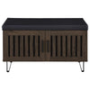 Brixton - 2-Door Padded Entryway Shoe Storage Bench