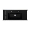 Noralie - 32" TV Stand With Fireplace & LED - Mirrored & Faux Diamonds