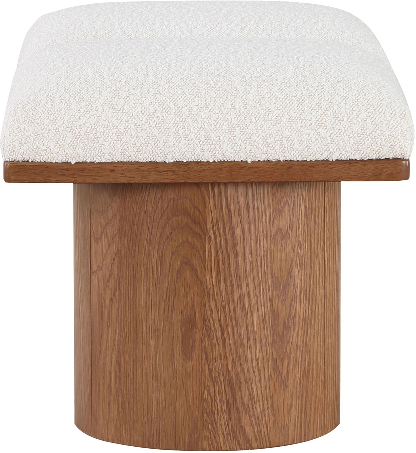 Pavilion - 2 Piece Modular Bench With Brown Base