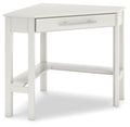 Grannen - White - Corner Desk, Bookcase