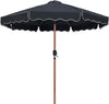 Amalfi - Patio Umbrella - Black Base / Light Brown Pole