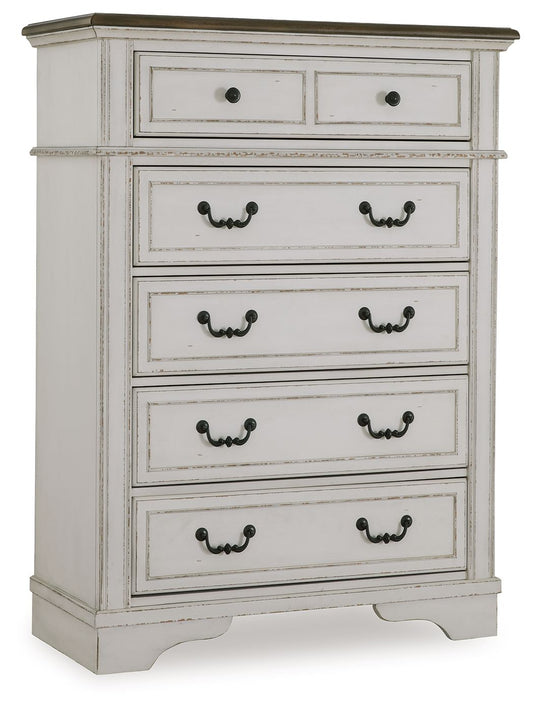 Blendon - Two-tone - Five Drawer Chest