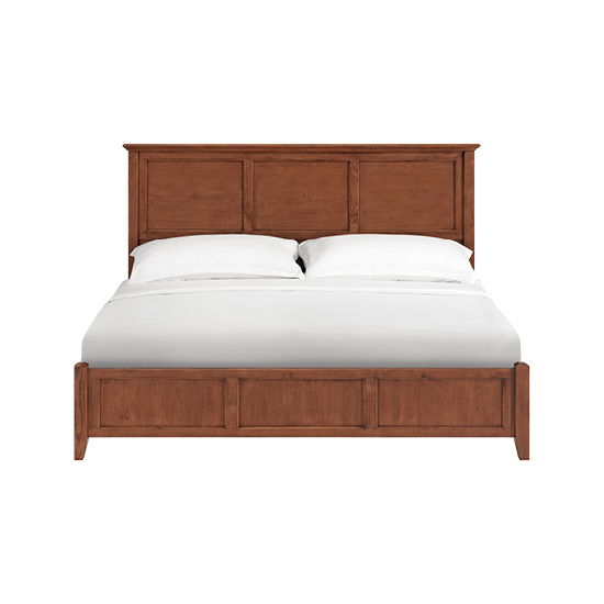 McKenzie - King Classic Bed - Glazed Antique Cherry