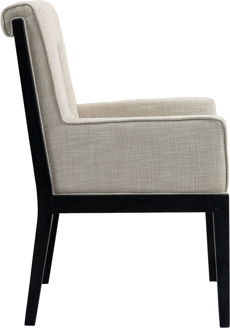 Gwendolyn - Dining Arm Chair With Black Frame