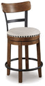 Valebeck - Full Back Swivel Stool