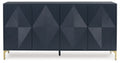 Loirwick - Dark Blue - Accent Cabinet