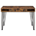 Olvera - 1-Drawer Writing Desk - Rustic Nutmeg