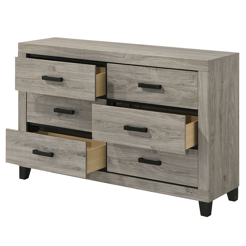 Mari - Dresser - Light Gray Finish