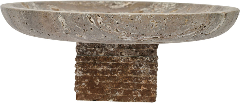 Colannade - Genuine Travertine Bowl