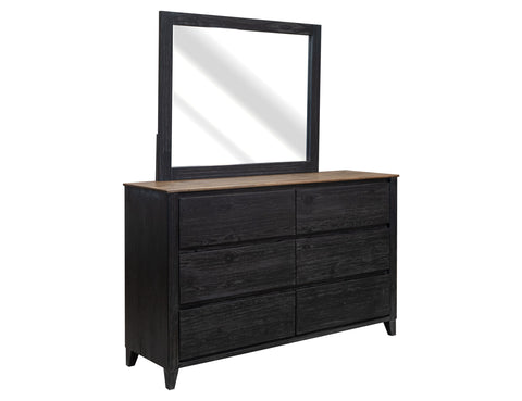 Empire - Dresser - Satin Black / Brown