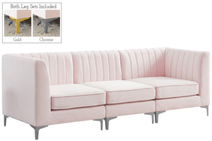 Alina - Modular Sectional - Pink - Fabric