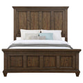 Bennington - Queen Rectangular Bed - Acacia Brown