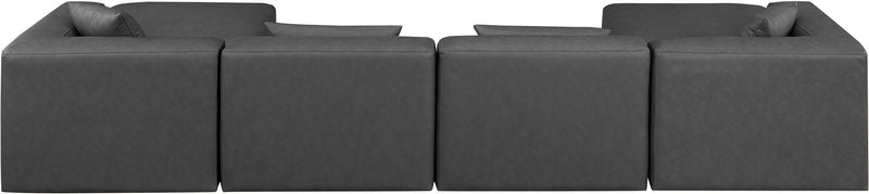 Cube - 6 Piece Modular Double Chaise Sectional