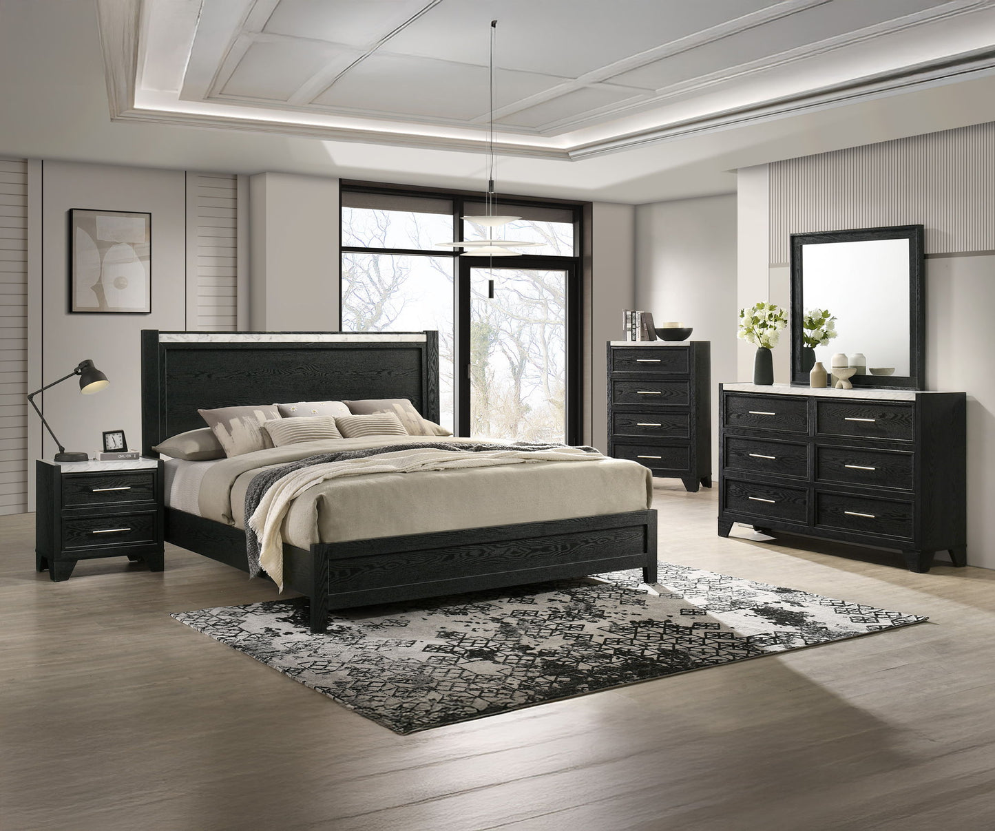 Lamar - Chest - Black