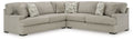 Lelandwood - Sisal - 3-Piece Sectional