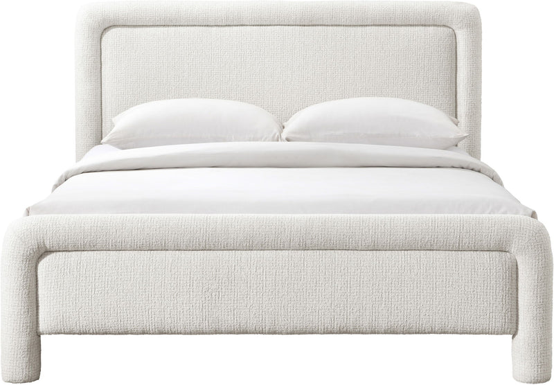 Baylor - Fabric With Interwoven Chenille Upholstered Bed
