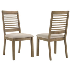 Scottsdale - Wood Dining Side Chair (Set of 2) - Washed Brown