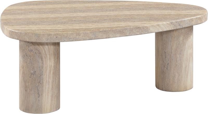 Teramo - Traverine Concrete Indoor/Outdoor Coffee Table