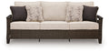 Monterey Point - Sofa With Cushion - Dark Brown