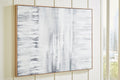 Estonbrook - Gray / White - Wall Art