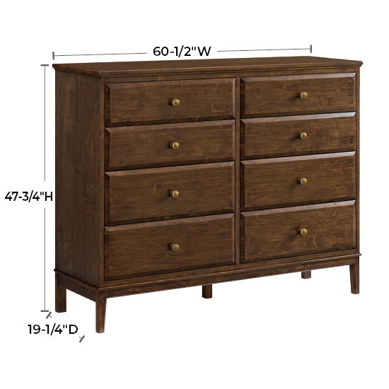 Virginia - 60"W Dresser - Americano
