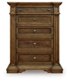 Frantanna - Five Drawer Chest - Brown