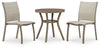 Mission Beach - Chairs With Table Set (Set of 3) - Beige