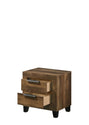 Morales - Nightstand - Rustic Oak Finish