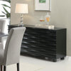 Stanton - 3-Drawer Sideboard Buffet Storage Cabinet - Black