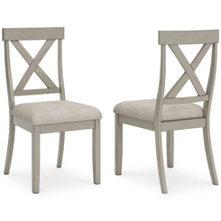 Parellen - Dining UPH Side Chair (Set of 2) - Gray