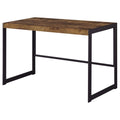 Estrella - Engineered Wood Writing Desk - Rustic Nutmeg