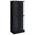 Cabra - 4-door LED Curio Display Cabinet