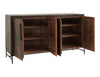 Verona - 4-Door Console - Deep Forest Brown
