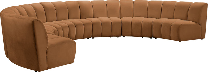 Infinity - 7 Piece Modular Sectional - Saddle