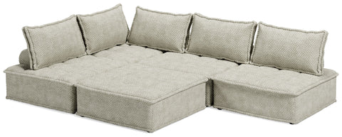 Light Brown / 5 Pc. Modular Seating