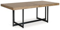 Tomtyn - Light Brown - Rectangular Dining Room Extension Table