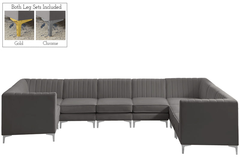 Alina - 8 Piece Modular U-Shaped Sectional