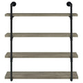 Elmcrest - 4-Shelf Wall Bookshelf