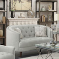 Avonlea - Upholstered Sloped Arm Loveseat