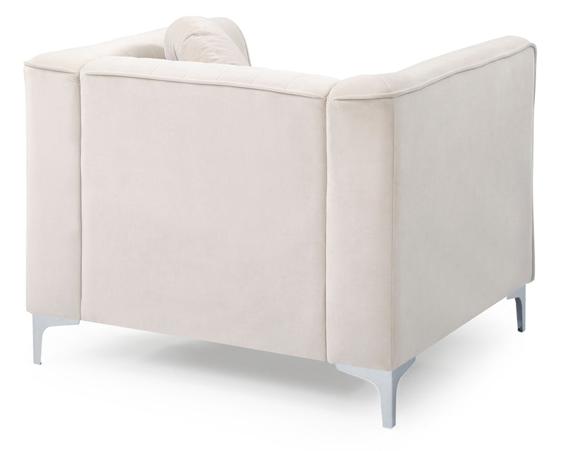 Contemporary Sloped Armchair