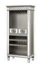 Varian II - Wine Cabinet - Mirrored & Antique Platinum - 73"