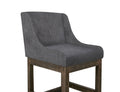 Gray - Metal Bar Stool