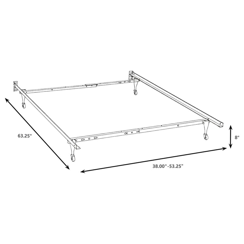 Kerns Twin or Full Bed Frame Black